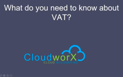 Watch our YouTube video:  What you need to know about VAT